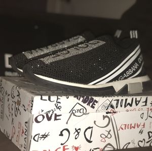 Dolce & Gabbana Sorrento Crystal Sneaker